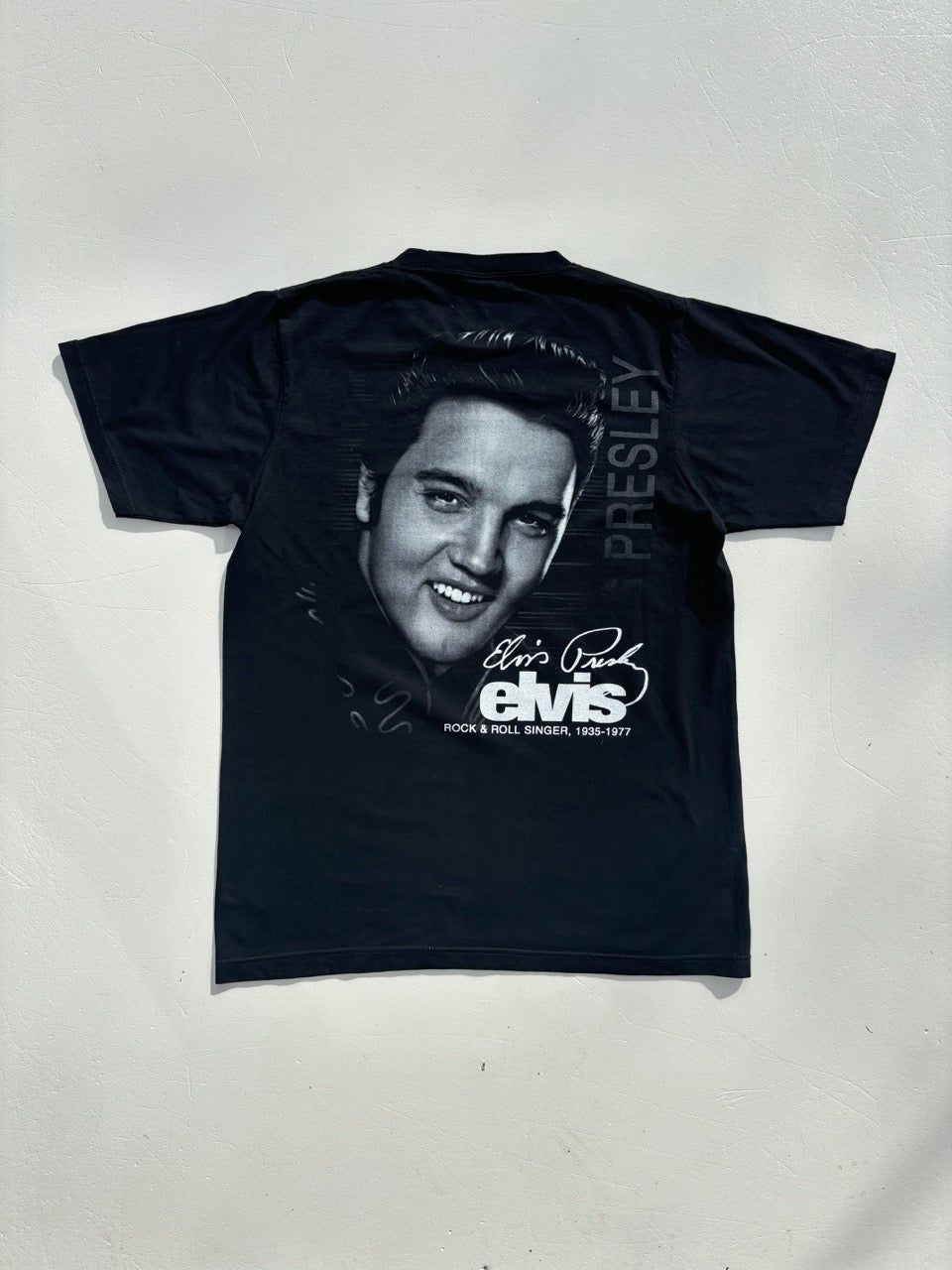 Elvis Presley Black Graphic Tshirt (L)