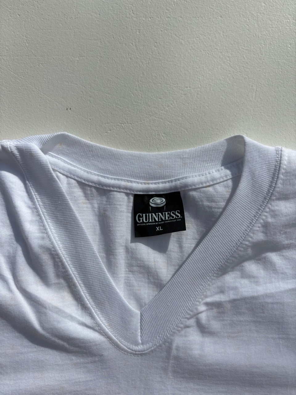 Guinness 1999 Rugby White Tshirt (XL)