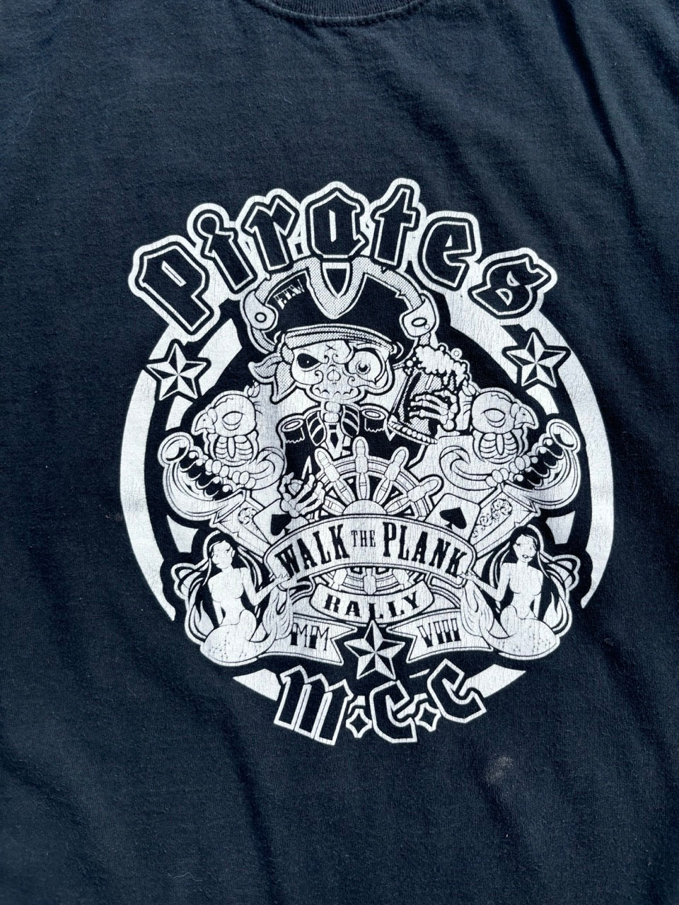 Pirates Rally MCC Graphic Black Tshirt (L)