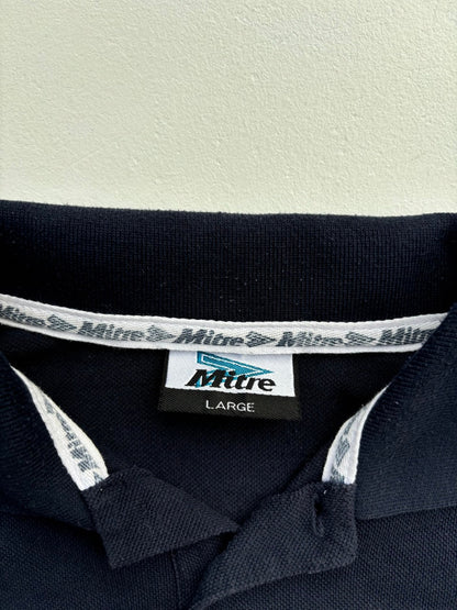 Mitre Navy Polo Shirt (L)