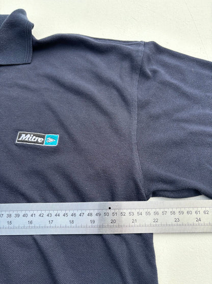 Mitre Navy Polo Shirt (L)