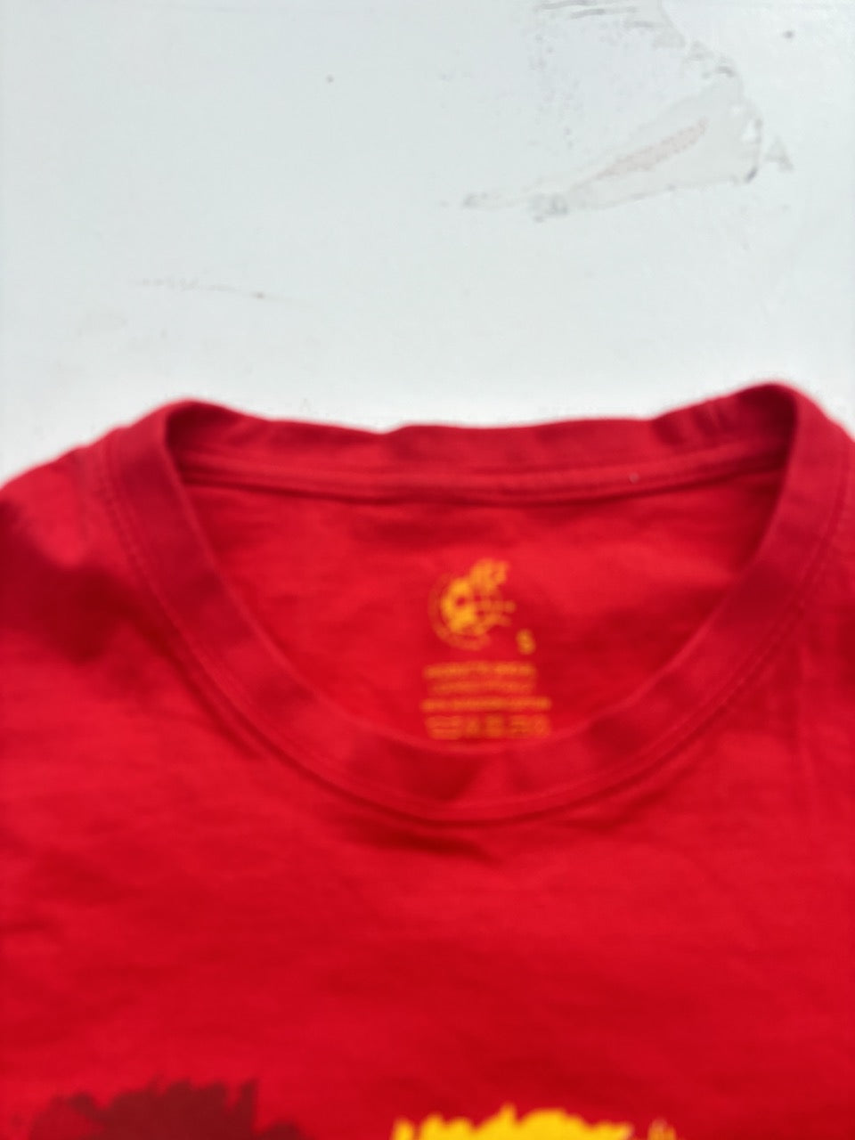 Espana Red Graphic Tshirt (S)