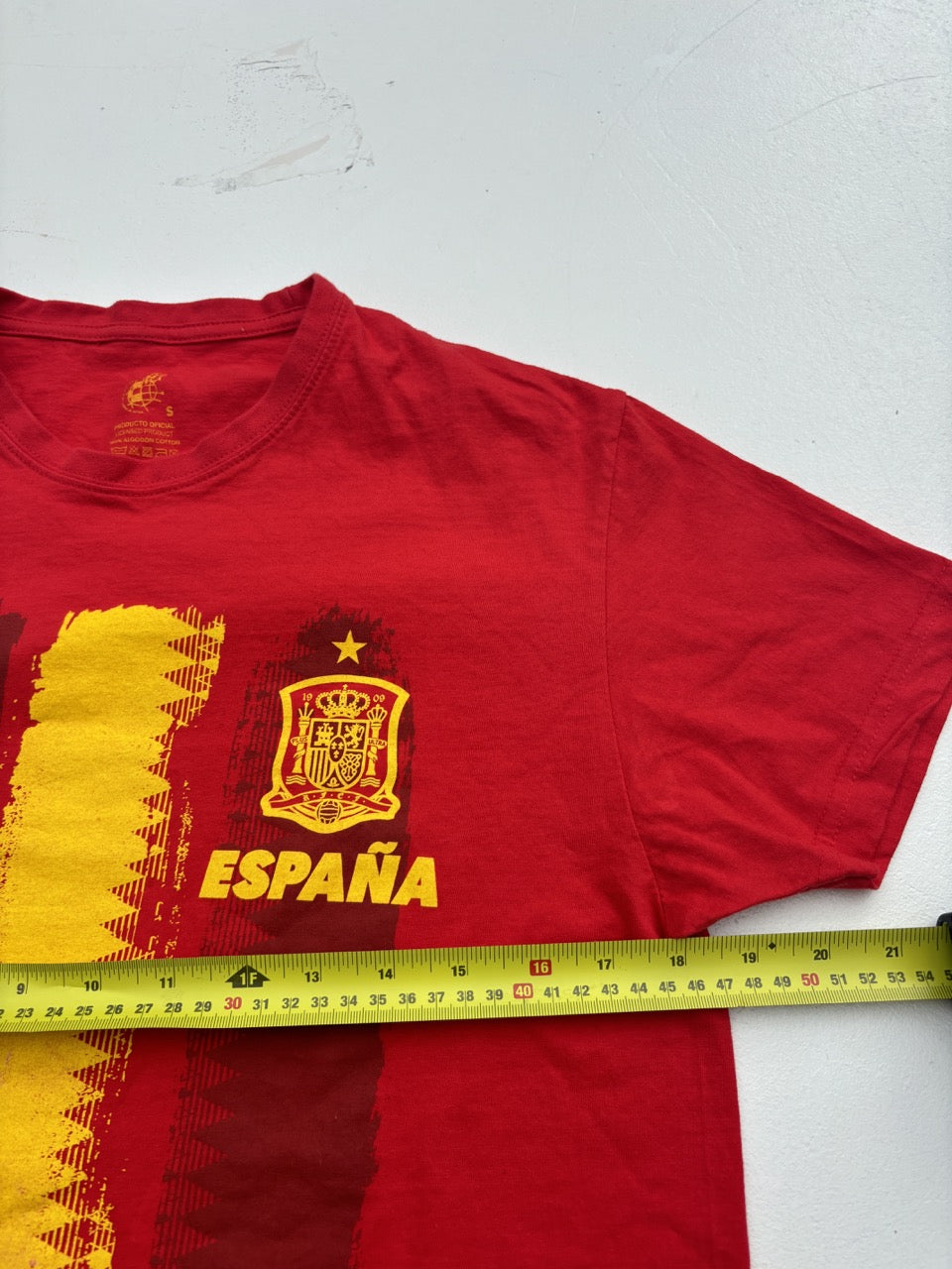 Espana Red Graphic Tshirt (S)