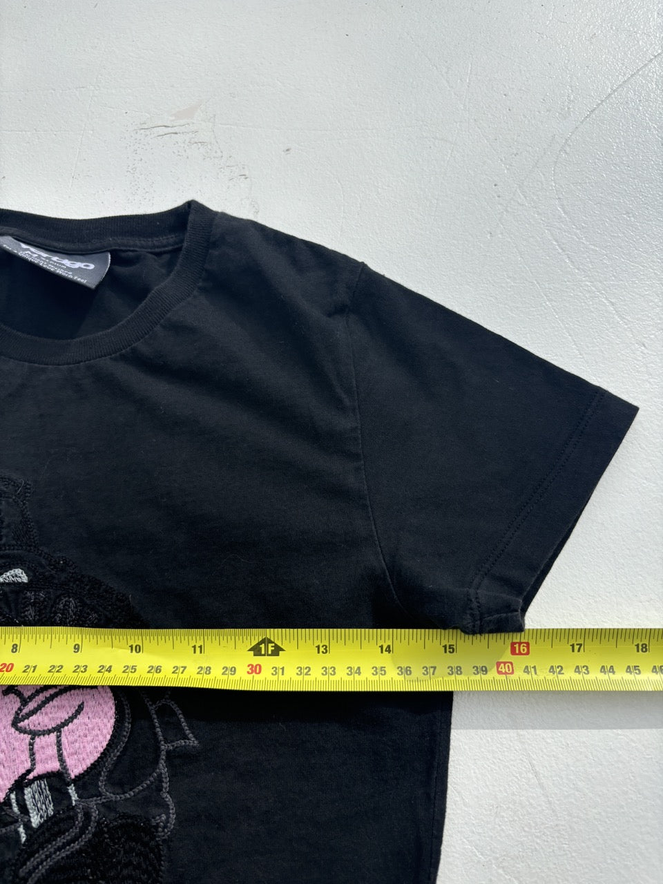Vertigo Embroidered Graphic Tshirt (XS)