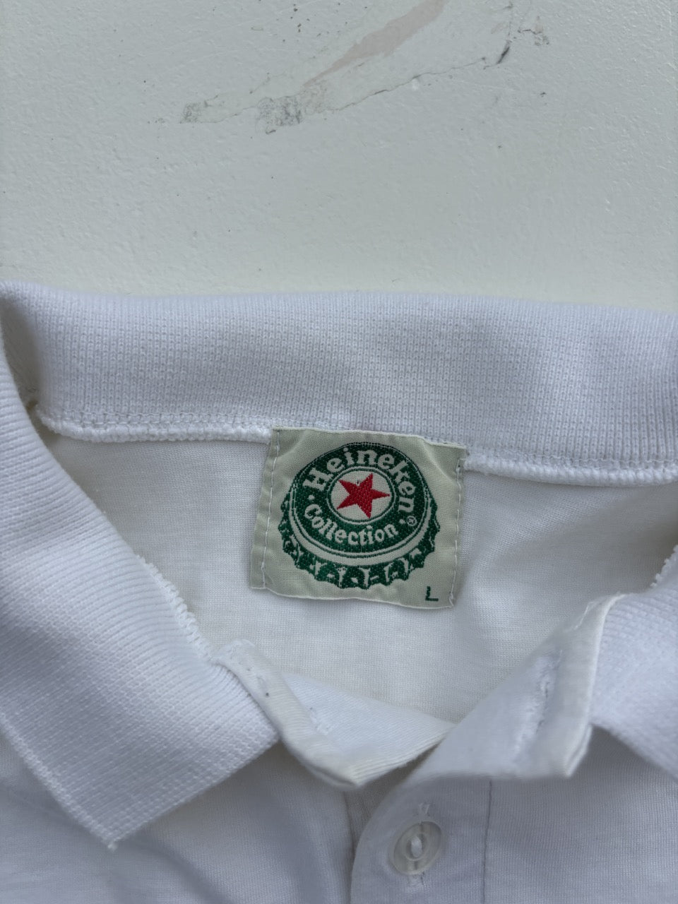 Heineken Graphic White PoloShirt (L)