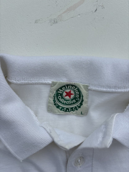 Heineken Graphic White PoloShirt (L)